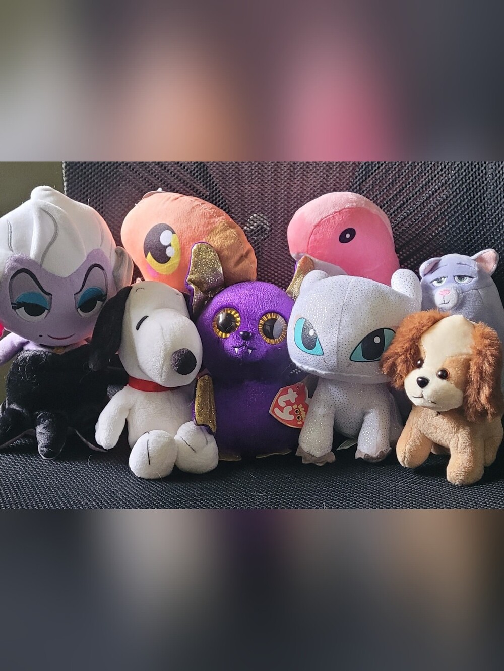 Lot of 8 Small Plush - TY, Disney